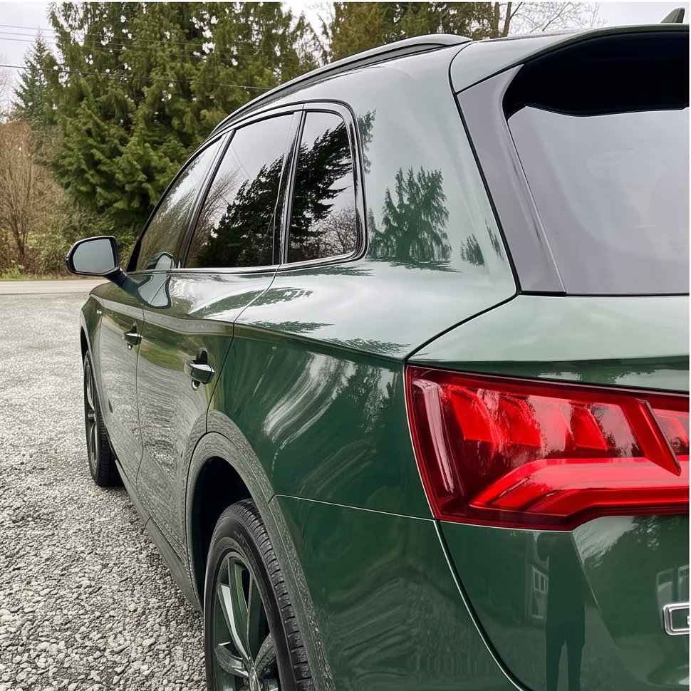 Curing and handover during ceramic coating in Chilliwack, BC