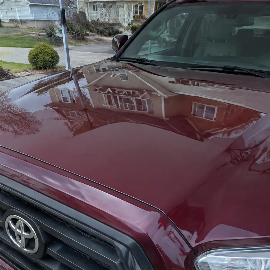 Paint correction in Chilliwack: Finished paint with deeper, clearer reflections