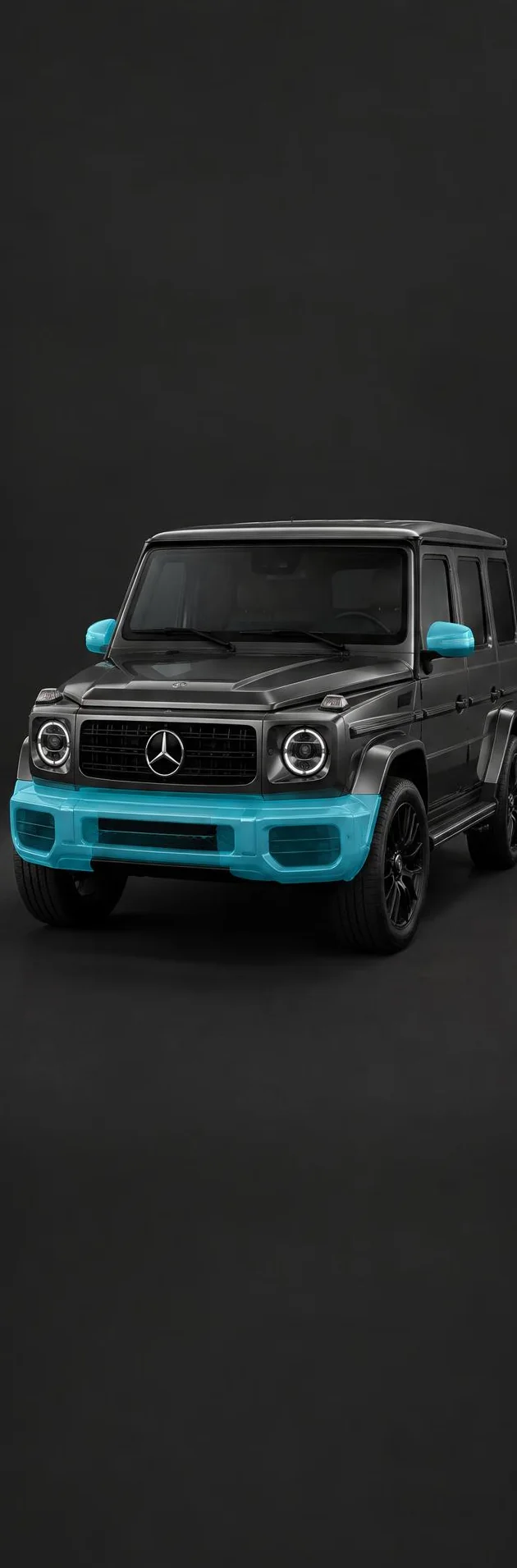 Front Bumper Package paint protection film coverage layout in Chilliwack, BC