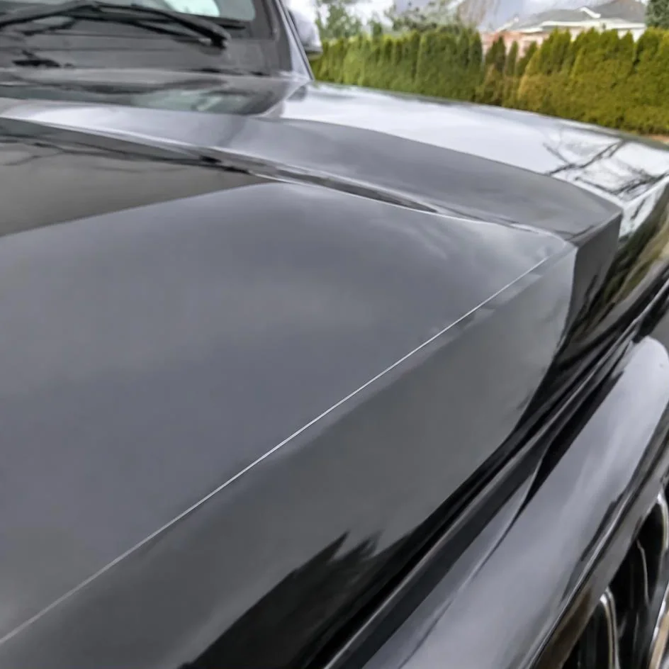 Near-invisible finished paint protection film edge in Chilliwack, BC
