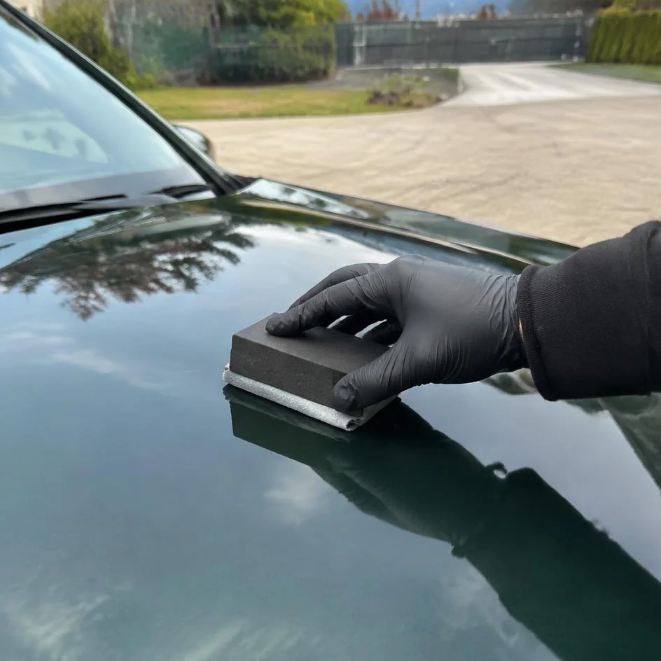 Ceramic Coating process by a mobile detailer in Chilliwack, BC